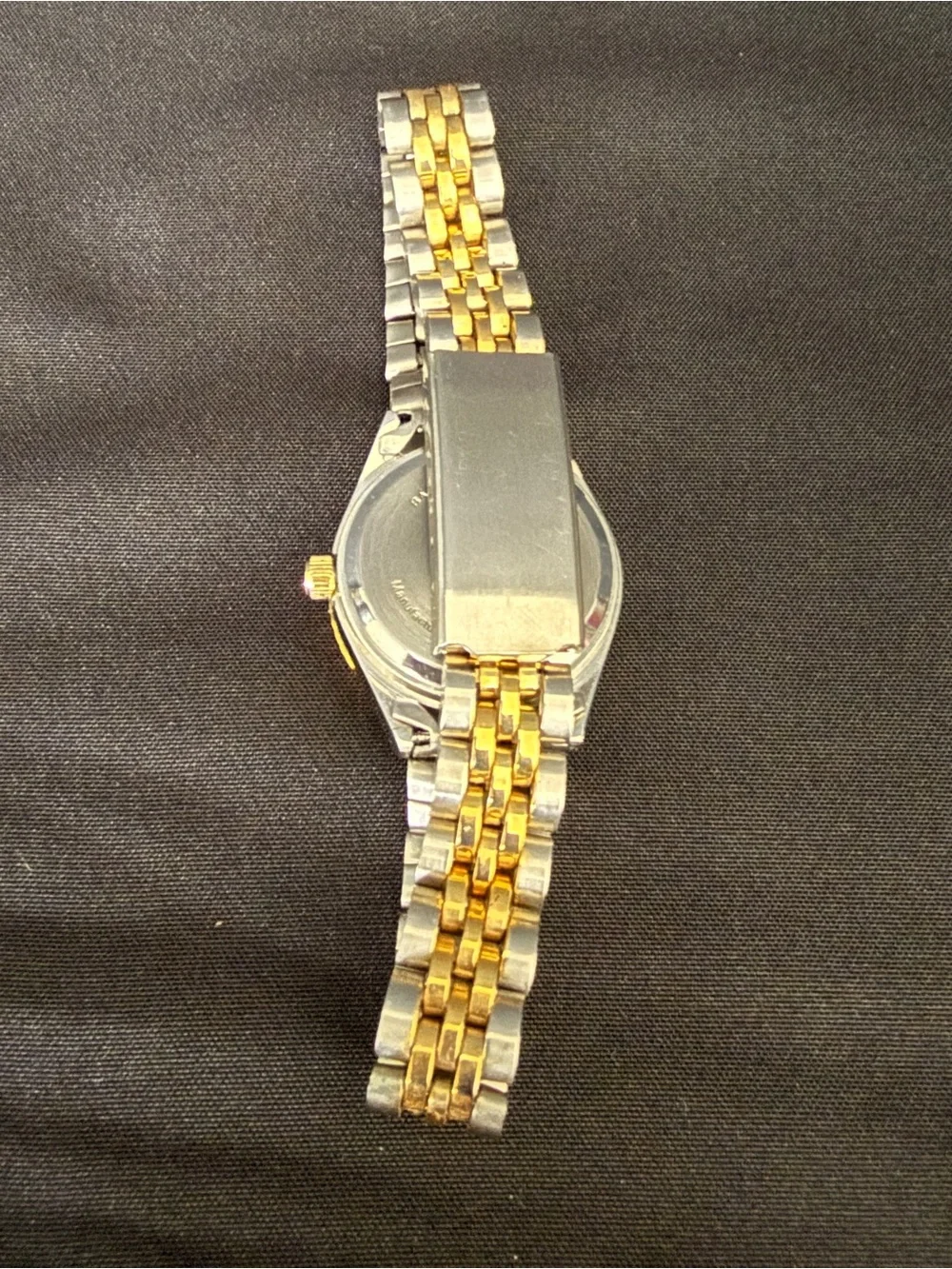 Disney Two-Tone Gold and Silver Mickey Mouse Wristwatch